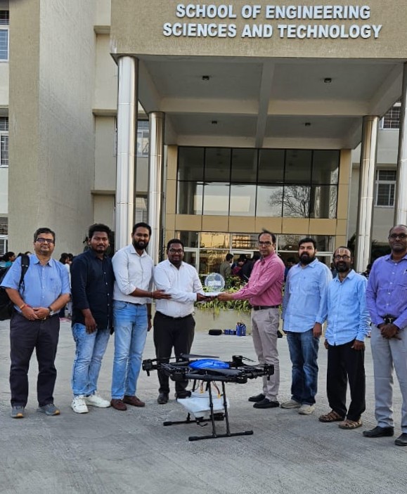 Agmay Technologies Conducts Hands-On Drone Workshop at Hyderabad Central University